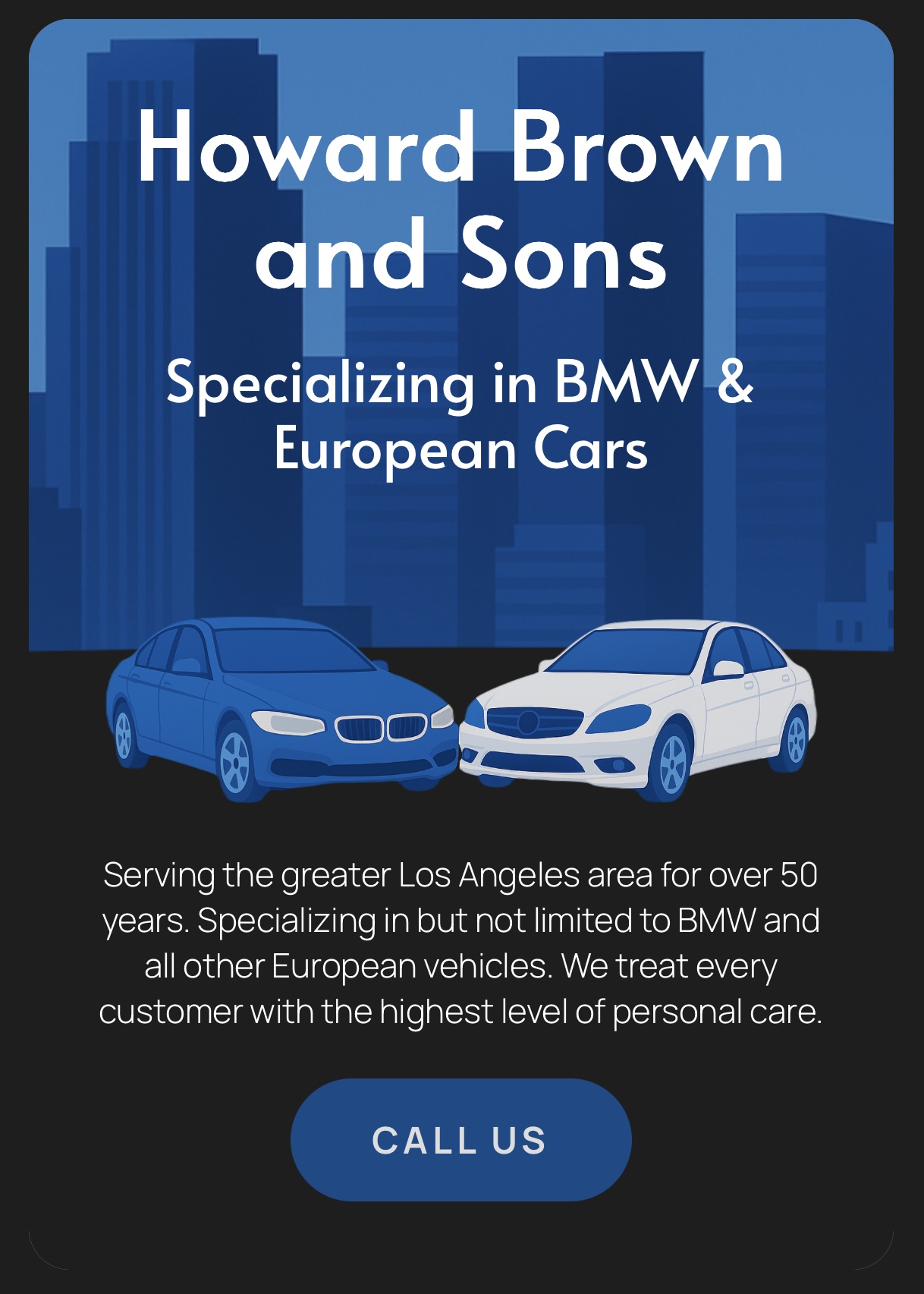 Howard Brown and Sons Mobile View
